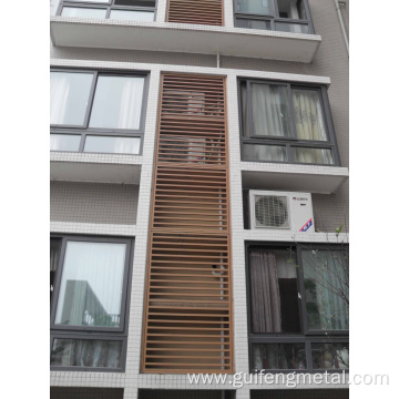 House air conditioning shutters